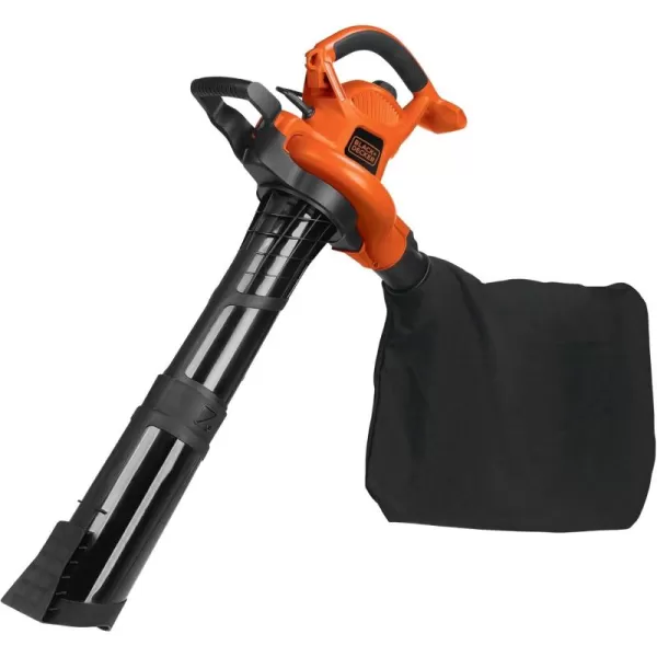 BLACK+DECKER Leaf Blower &amp; Leaf Vacuum, 3-in-1, 12-Amp, 250-MPH, 400-CFM 
