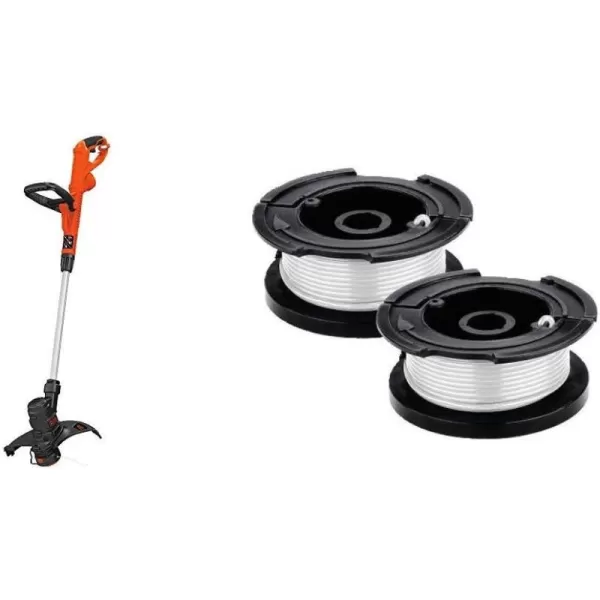 BLACK+DECKER String Trimmer / Edger, 13-Inch, 5-Amp  replacement spools)