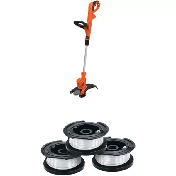 BLACK+DECKER String Trimmer with Auto Feed, Electric, 6.5-Amp, 14-Inch  replacement spool)