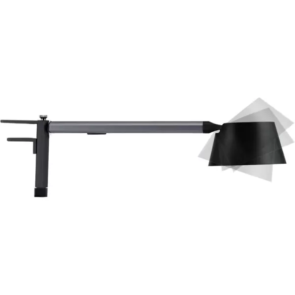 BLACK+DECKER Verve Designer LED Clamp Light, Fits Shelves, Cubicles &amp; Headboards, True White LED + 16M RGB Colors