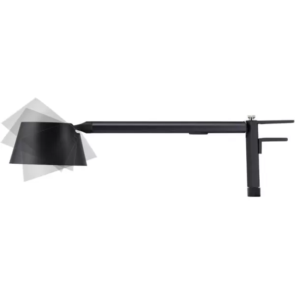 BLACK+DECKER Verve Designer LED Clamp Light, Fits Shelves, Cubicles &amp; Headboards, True White LED + 16M RGB Colors