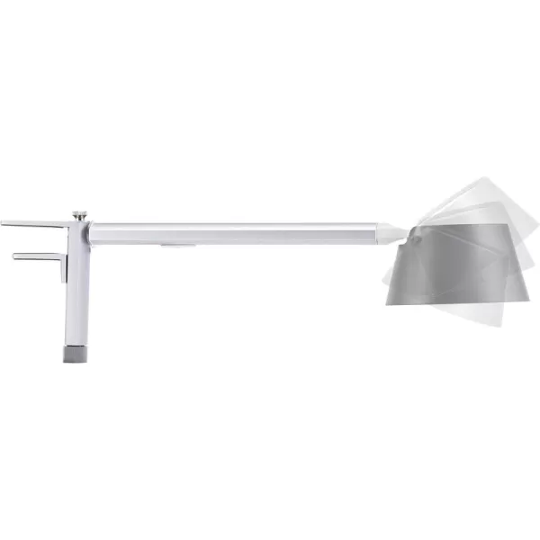 BLACK+DECKER Verve Designer LED Clamp Light, Fits Shelves, Cubicles &amp; Headboards, True White LED + 16M RGB Colors