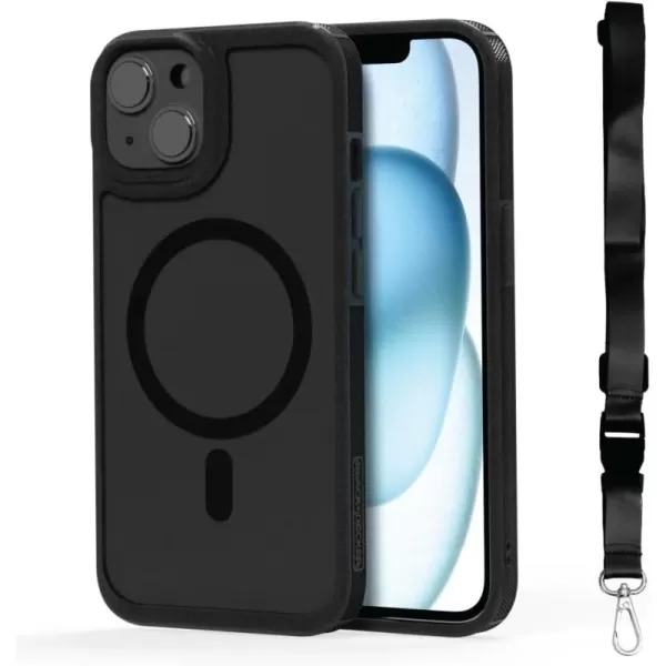 BLACK+DECKER for iPhone 15 Case, Compatible with MagSafe, Shockproof Military-Grade Protection, Magnetic Phone Case for iPhone 15 Pro Max, Blue 