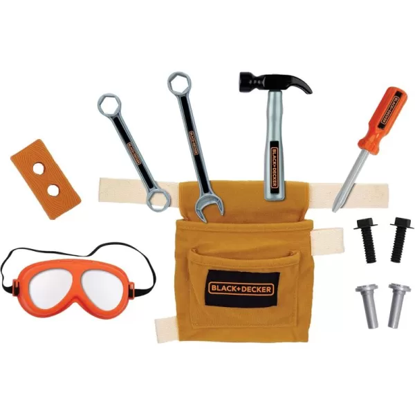 Black &amp; Decker Jr. Tool Belt Set with 11 Tools and Accessories