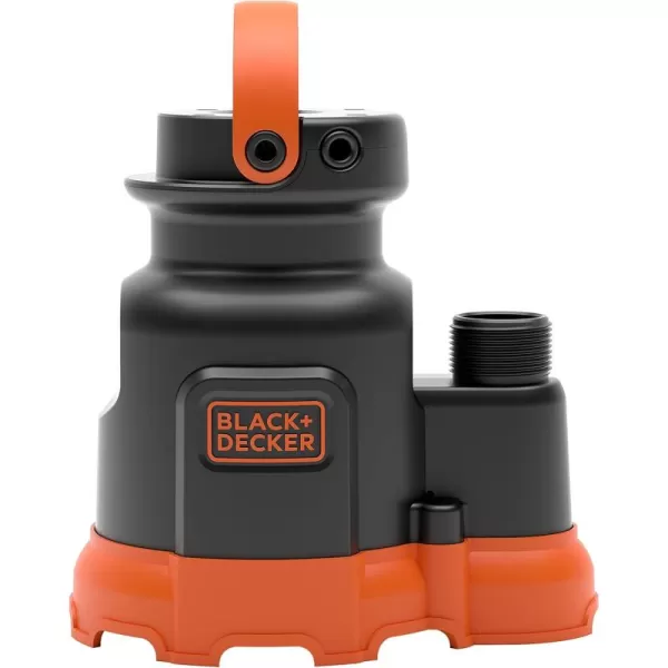 Black+Decker 1/3 HP Submersible Water/Utility Pump, Pumps up to 2500 GPH
