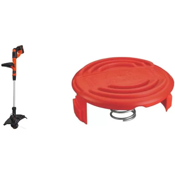 Black+Decker 40V MAX String Trimmer and Edger Kit, Cordless, 13 inch, 2-in-1, Battery and Charger Included 