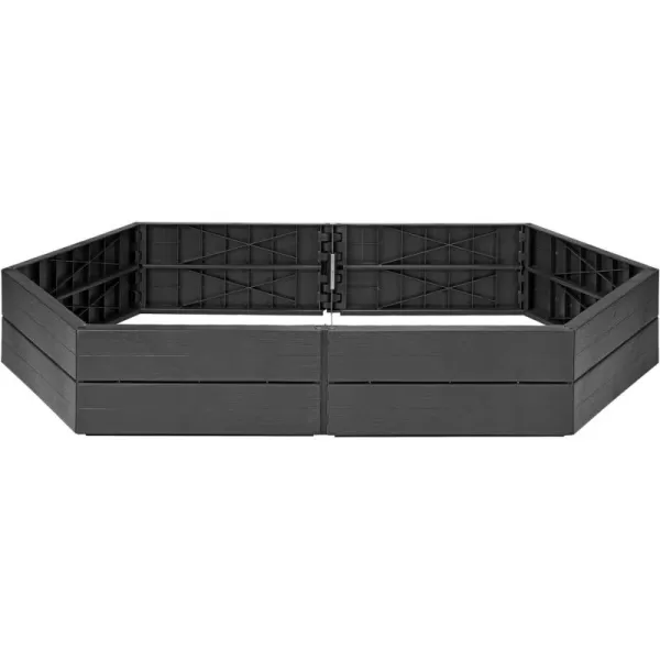 Black+Decker Raised Garden Bed, Planter for Outdoor Plants, Easy Assembly, 3 ft. 