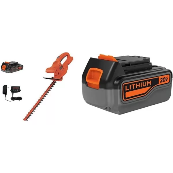 beyond by BLACK+DECKER 20V MAX Hedge Trimmer Kit, 18-Inch  , Orange