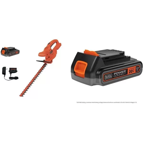 beyond by BLACK+DECKER 20V MAX Hedge Trimmer Kit, 18-Inch  , Orange