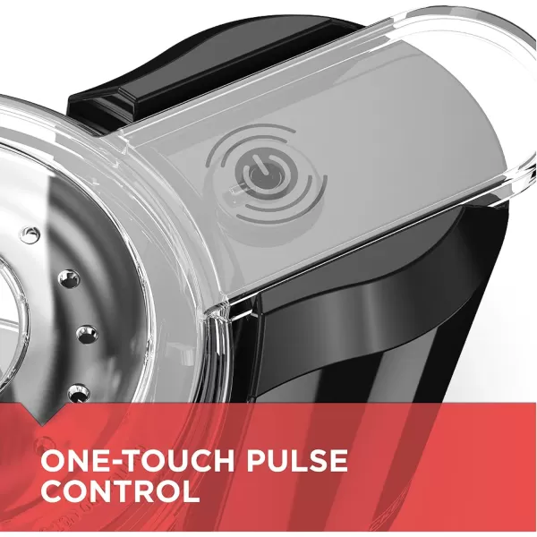 BLACK+DECKER 1.5-Cup Electric Food Chopper, HC150B, One Touch Pulse, 150W Motor, Stay-Sharp Blade, Dishwasher Safe