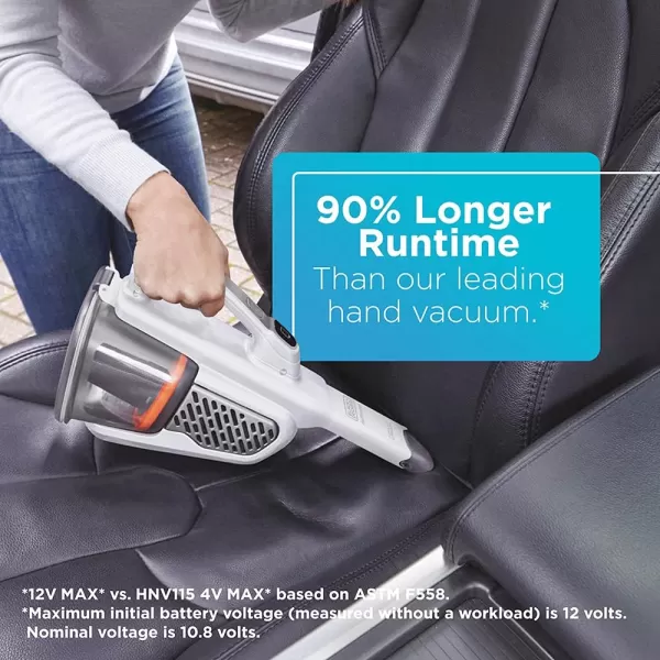 BLACK+DECKER 12V MAX dustbuster AdvancedClean+ Cordless Hand Vacuum 