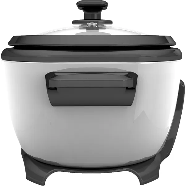 BLACK+DECKER 3-Cup Rice Cooker, RC503, 1.5-cup Uncooked Rice, Steaming Basket, Removable Non-Stick Bowl, One Touch