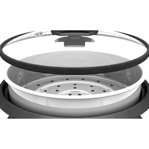 BLACK+DECKER 3-Cup Rice Cooker, RC503, 1.5-cup Uncooked Rice, Steaming Basket, Removable Non-Stick Bowl, One Touch