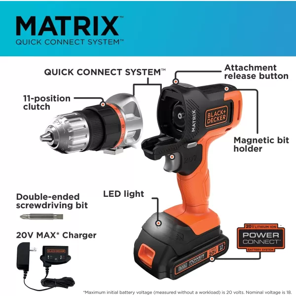 BLACK+DECKER BDCMTS Matrix Sander Attachment