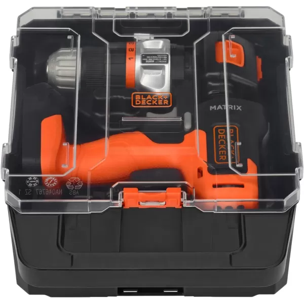 BLACK+DECKER BLACK+DECKER MATRIX 2V MAX* Drill + Sander Combo Kit with Storage Case 