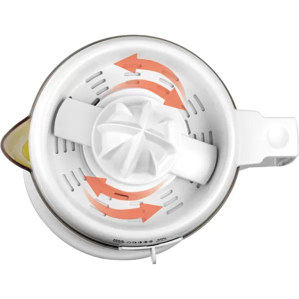 BLACK+DECKER CJ630 32-Ounce Electric Citrus Juicer, White
