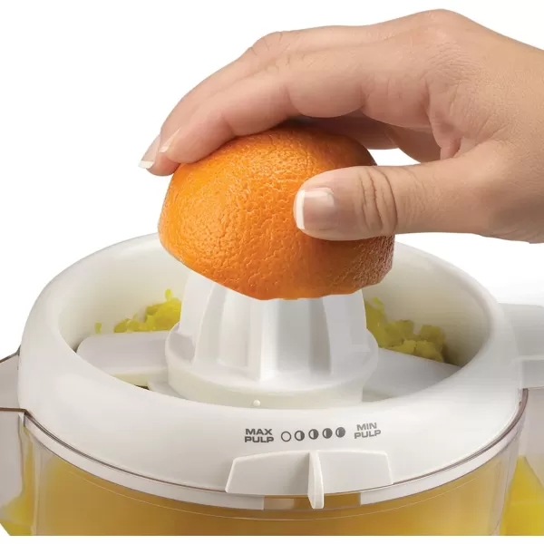 BLACK+DECKER CJ630 32-Ounce Electric Citrus Juicer, White