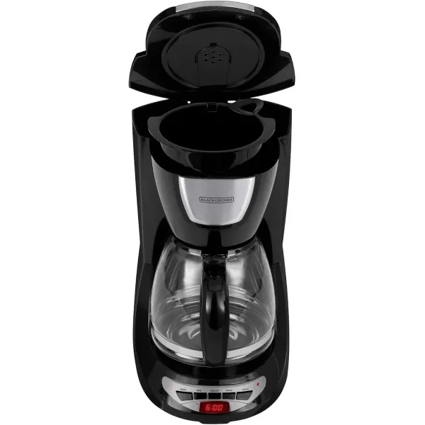 BLACK+DECKER CM2020B 12-Cup* Programmable Coffeemaker, Black