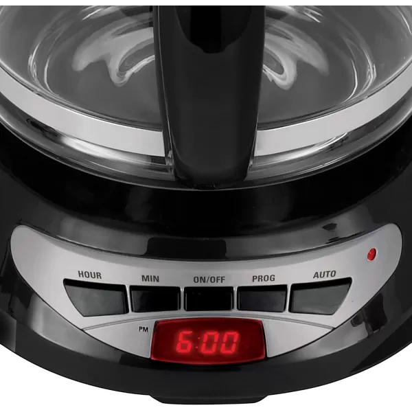 BLACK+DECKER CM2020B 12-Cup* Programmable Coffeemaker, Black