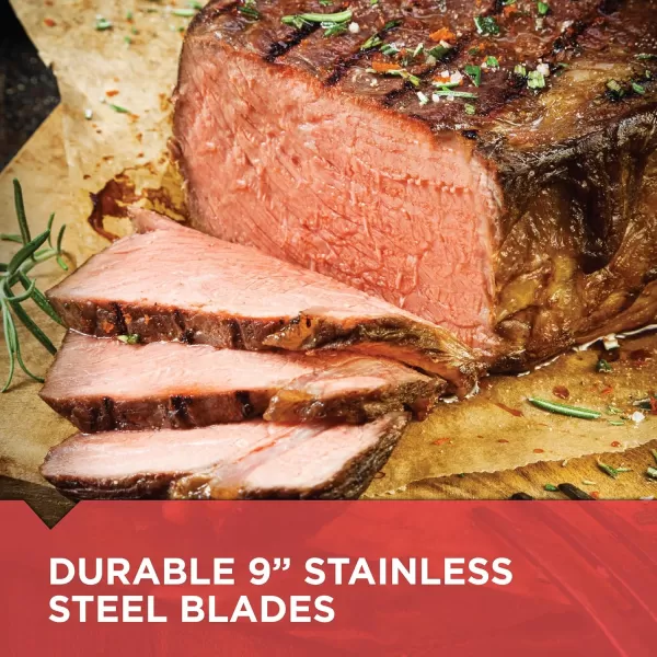 BLACK+DECKER Comfort Grip Electric Knife with 7-Inch Stainles Steel Blades