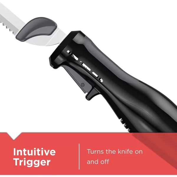 BLACK+DECKER Comfort Grip Electric Knife with 7-Inch Stainles Steel Blades