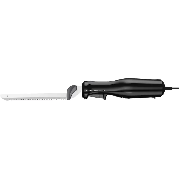 BLACK+DECKER Comfort Grip Electric Knife with 7-Inch Stainles Steel Blades)