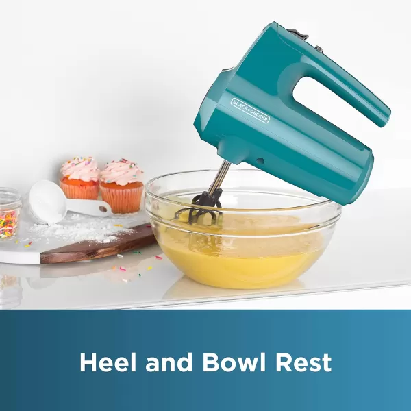 BLACK+DECKER Hand Held Mixer MX610B, 5-Speed