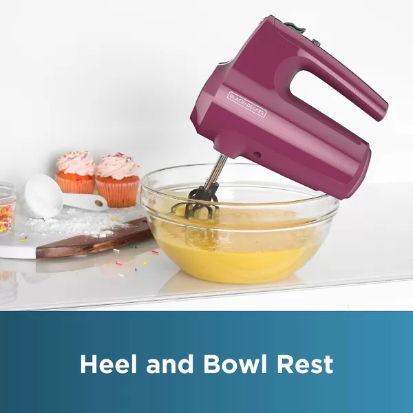 BLACK+DECKER Hand Held Mixer MX610B, 5-Speed
