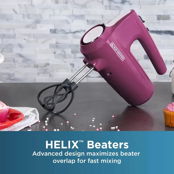 BLACK+DECKER Hand Held Mixer MX610B, 5-Speed