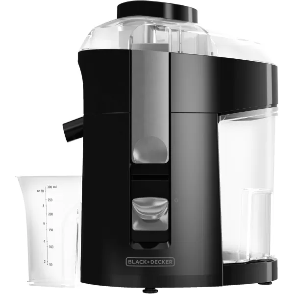 BLACK+DECKER JE2200B Fruit and Vegetable Juice Extractor, Black