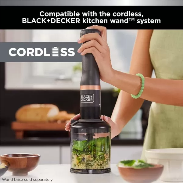 BLACK+DECKER Kitchen Wand Attachment Food Chopper 
