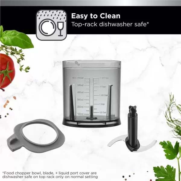 BLACK+DECKER Kitchen Wand Attachment Food Chopper 