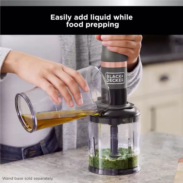 BLACK+DECKER Kitchen Wand Attachment Food Chopper 