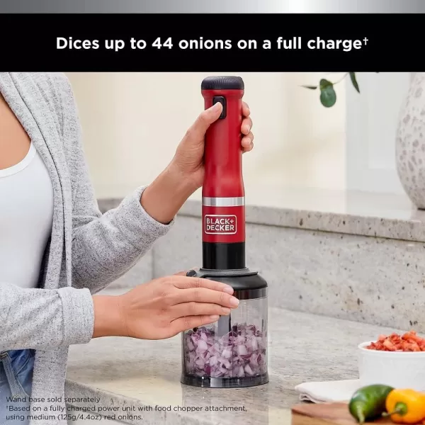 BLACK+DECKER Kitchen Wand Attachment Food Chopper 