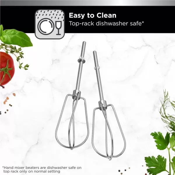 BLACK+DECKER Kitchen Wand Attachment Hand Mixer 