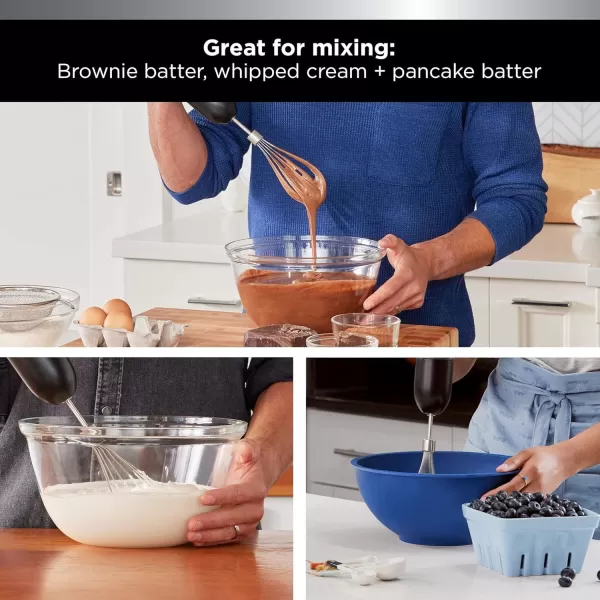 BLACK+DECKER Kitchen Wand Attachment Whisk, 5 Speed Setting 