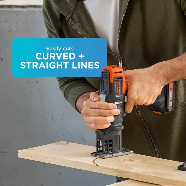 BLACK+DECKER Matrix Jig Saw Attachment For Cordless Drill 