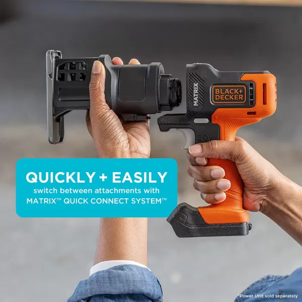 BLACK+DECKER Matrix Jig Saw Attachment For Cordless Drill 
