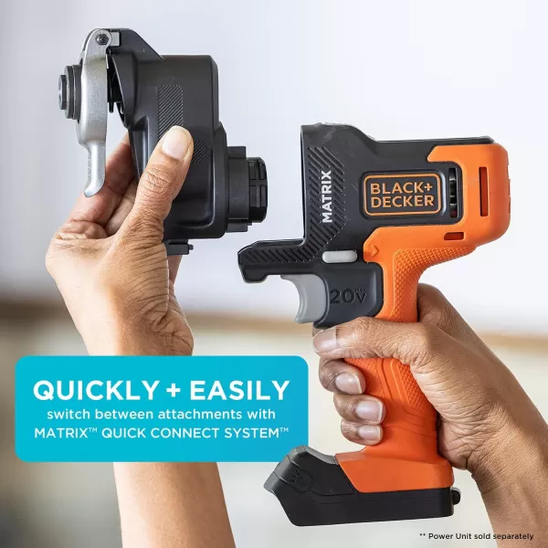 BLACK+DECKER Matrix Oscillating Tool Attachment 