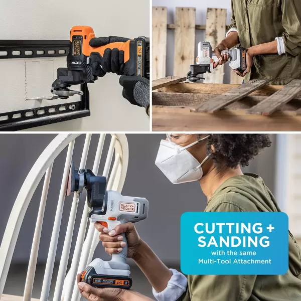 BLACK+DECKER Matrix Oscillating Tool Attachment 