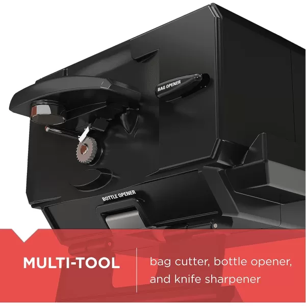 BLACK+DECKER Spacemaker Multi-Purpose Can Opener, Black, CO100B