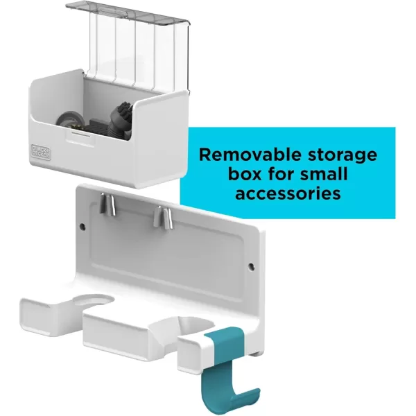 BLACK+DECKER Steamer, 7 Attachments for Multipurpose Cleaning, Includes Storage Wall Mount 