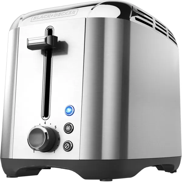 BLACK+DECKER TR3500SD Rapid Toast 2-Slice Toaster, Stainless Steel