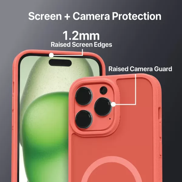 BLACK+DECKER for iPhone 14 Cases, Compatible with MagSafe, Shockproof Military-Grade Protection, Magnetic Phone Case for iPhone 14, Blue [Changeable Buttons, Lanyard]