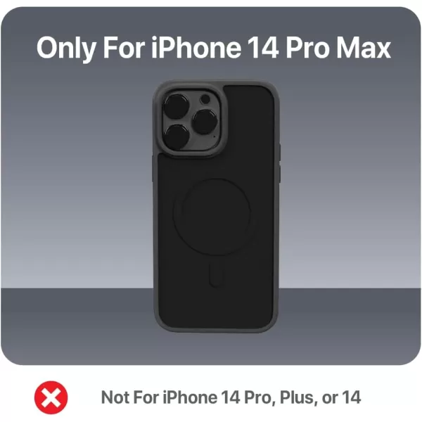 BLACK+DECKER for iPhone 14 Cases, Compatible with MagSafe, Shockproof Military-Grade Protection, Magnetic Phone Case for iPhone 14, Blue [Changeable Buttons, Lanyard]