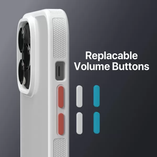 BLACK+DECKER for iPhone 14 Cases, Compatible with MagSafe, Shockproof Military-Grade Protection, Magnetic Phone Case for iPhone 14, Blue [Changeable Buttons, Lanyard]