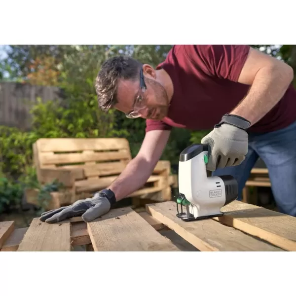 BLACK+DECKER reviva 12V MAX Jig Saw, Cordless, Ideal for Wood, Metal, or Plastic 