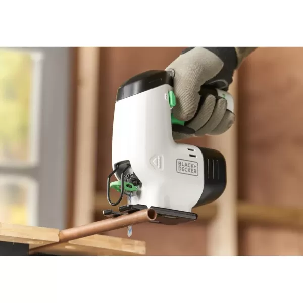 BLACK+DECKER reviva 12V MAX Jig Saw, Cordless, Ideal for Wood, Metal, or Plastic 