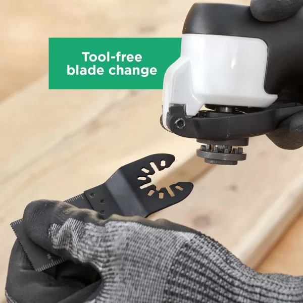 BLACK+DECKER reviva 12V MAX Multi Tool, Oscillating, Quick Blade Change For Multi Tool Needs, Cordless 