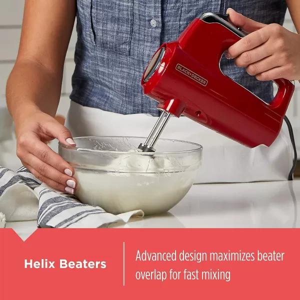 Black+Decker MX600L Helix Performance Premium Hand, 5-Speed Mixer, Lime Green, small